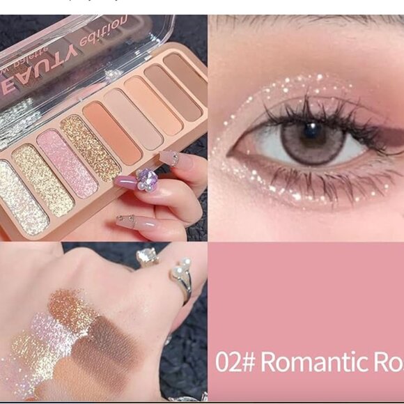 FOR @PRINCECILY 3 PACK! Erinde Mini 9 Colors Eyeshadow Palette WITH BRUSH! - Picture 4 of 6